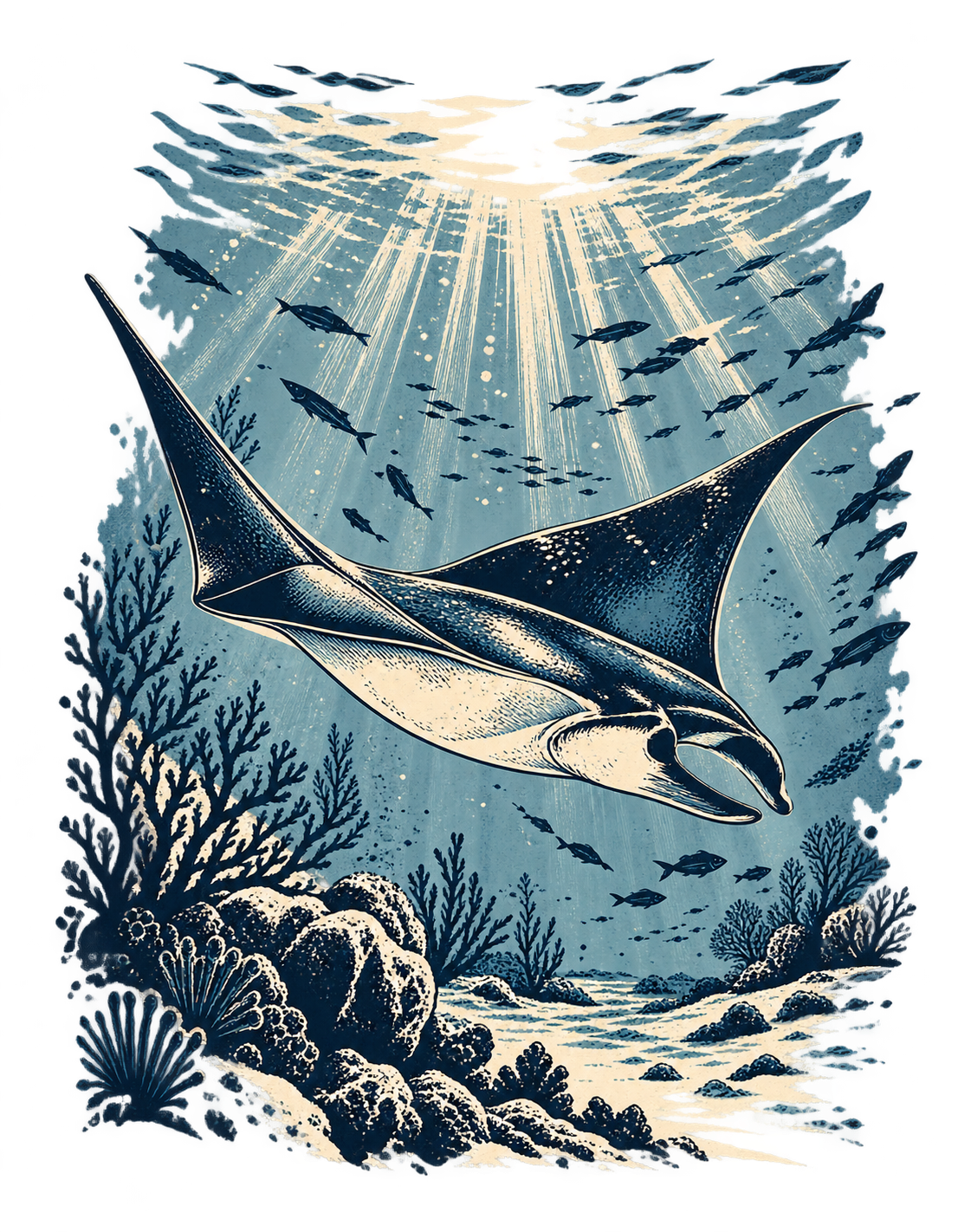 Below the Surface: digitaler Rückenprint